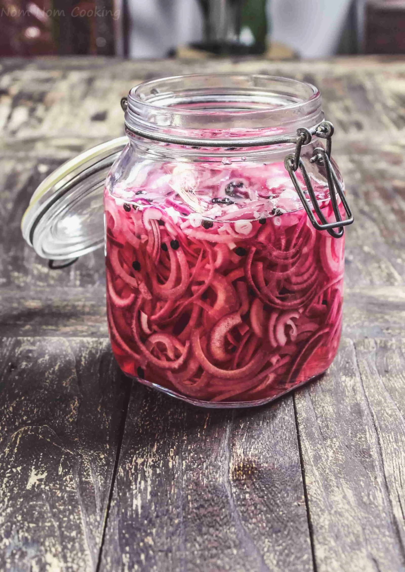 pickled red onion done