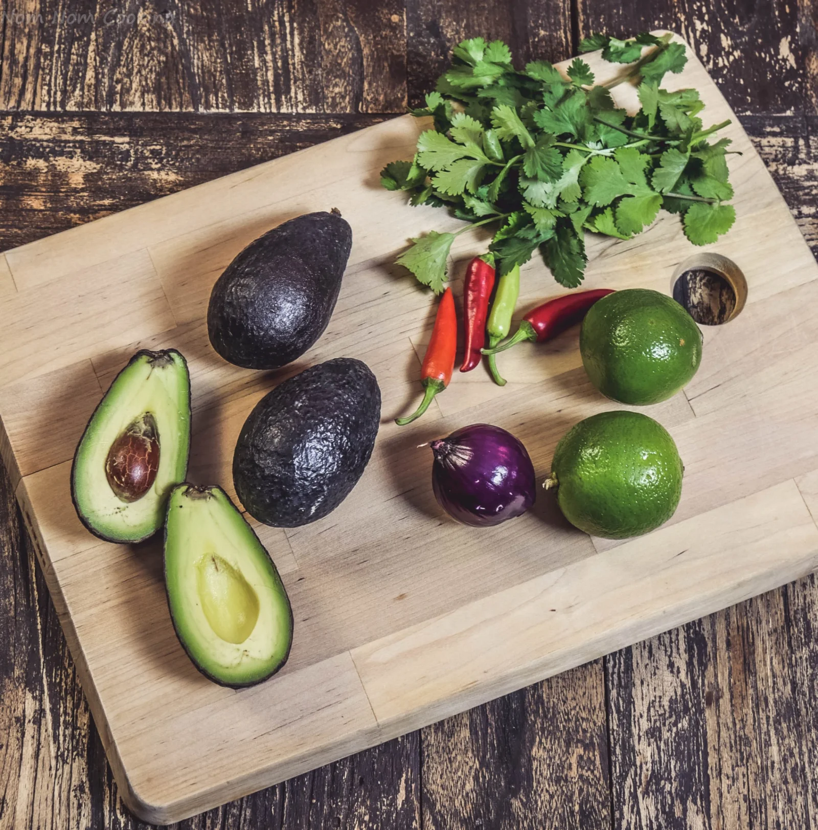 Guacamole ingredients