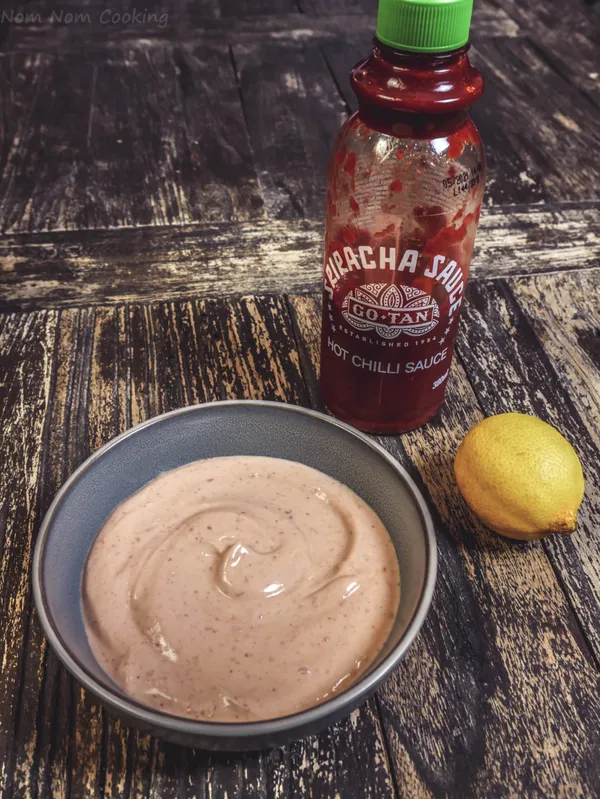 World’s Easiest Sriracha Mayo Burger Sauce