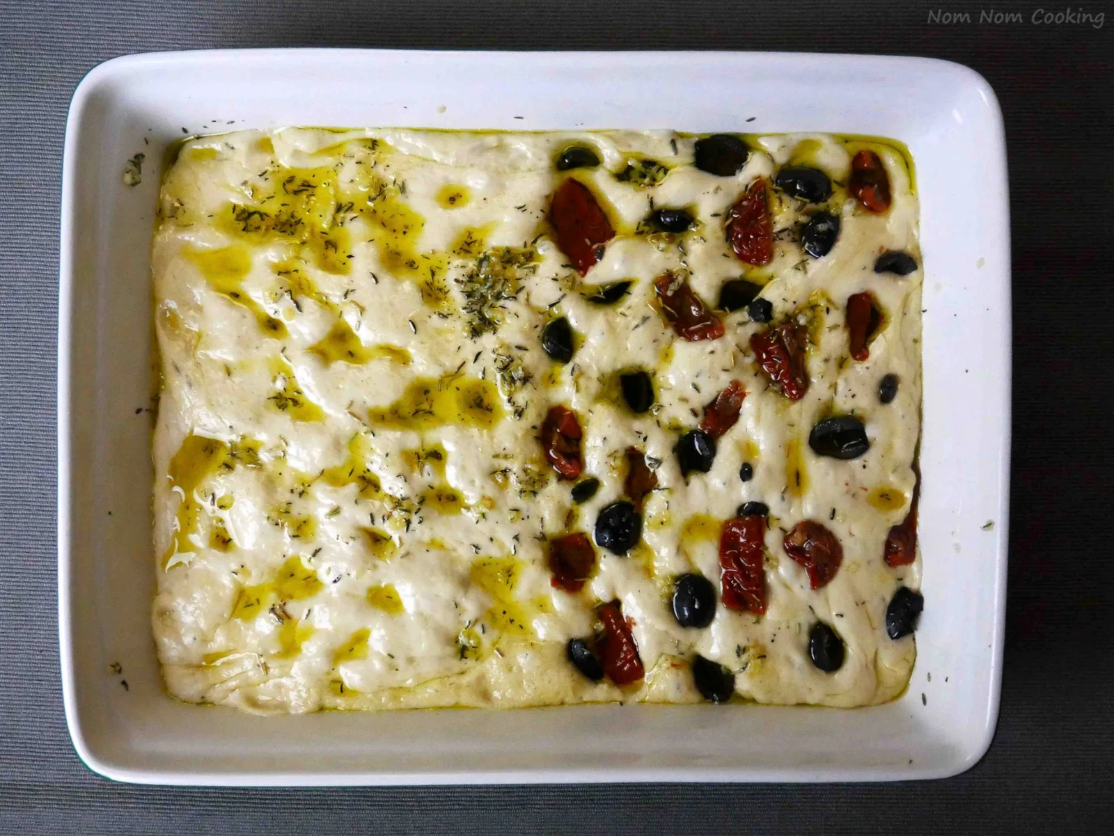 Focaccia Dough Pre-Cooked